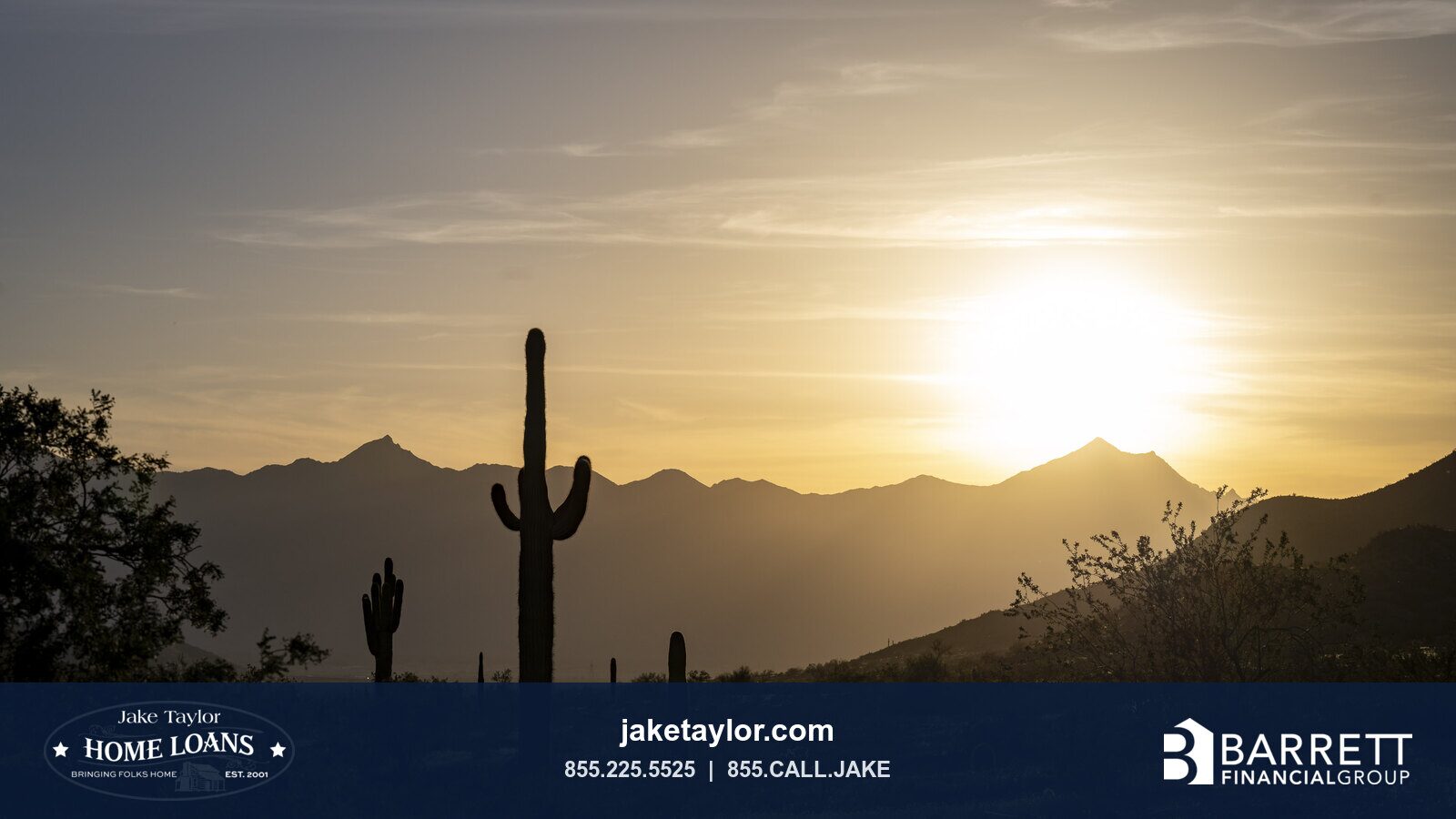 Sunset over the Estrella Mountains from South Mountain, looking west across Laveen, Arizona